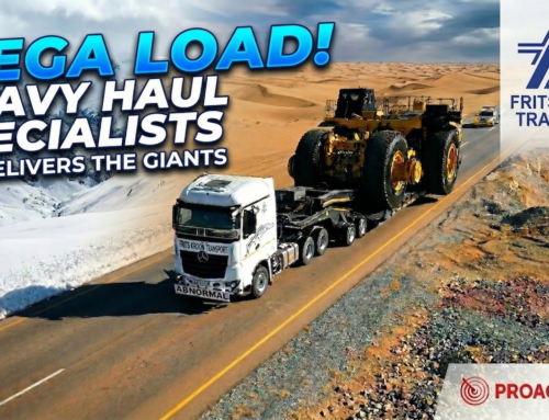 VIDEO: Wanneer groot toerusting die pad vat, met FKT Transport