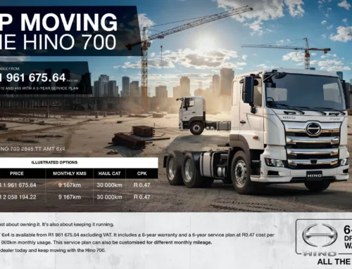 Keep moving with the Hino 700: Take advantage of a limited time offer now
