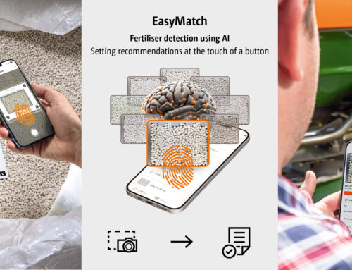 AMAZONE EasyMatch brings intelligent fertiliser recognition to mySpreader
