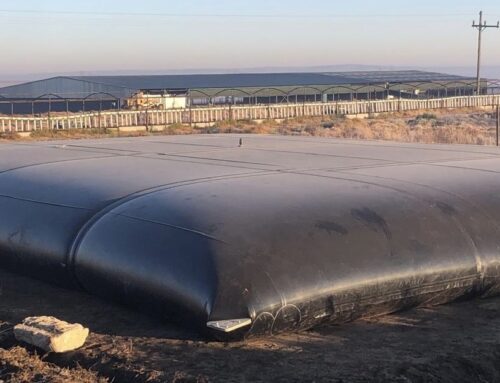 Water Bladders beperk waterverdamping tot die minimum