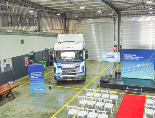 Scania strengthens its commitment to Namibia with Walvis Bay dealership opening and SUPER launch   